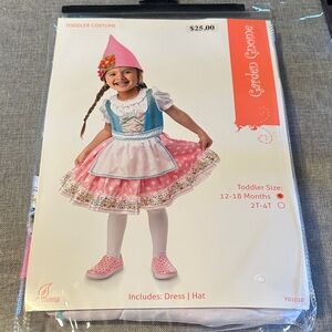 Garden Gnome Toddler Costume - Pink and Blue…Great for Halloween